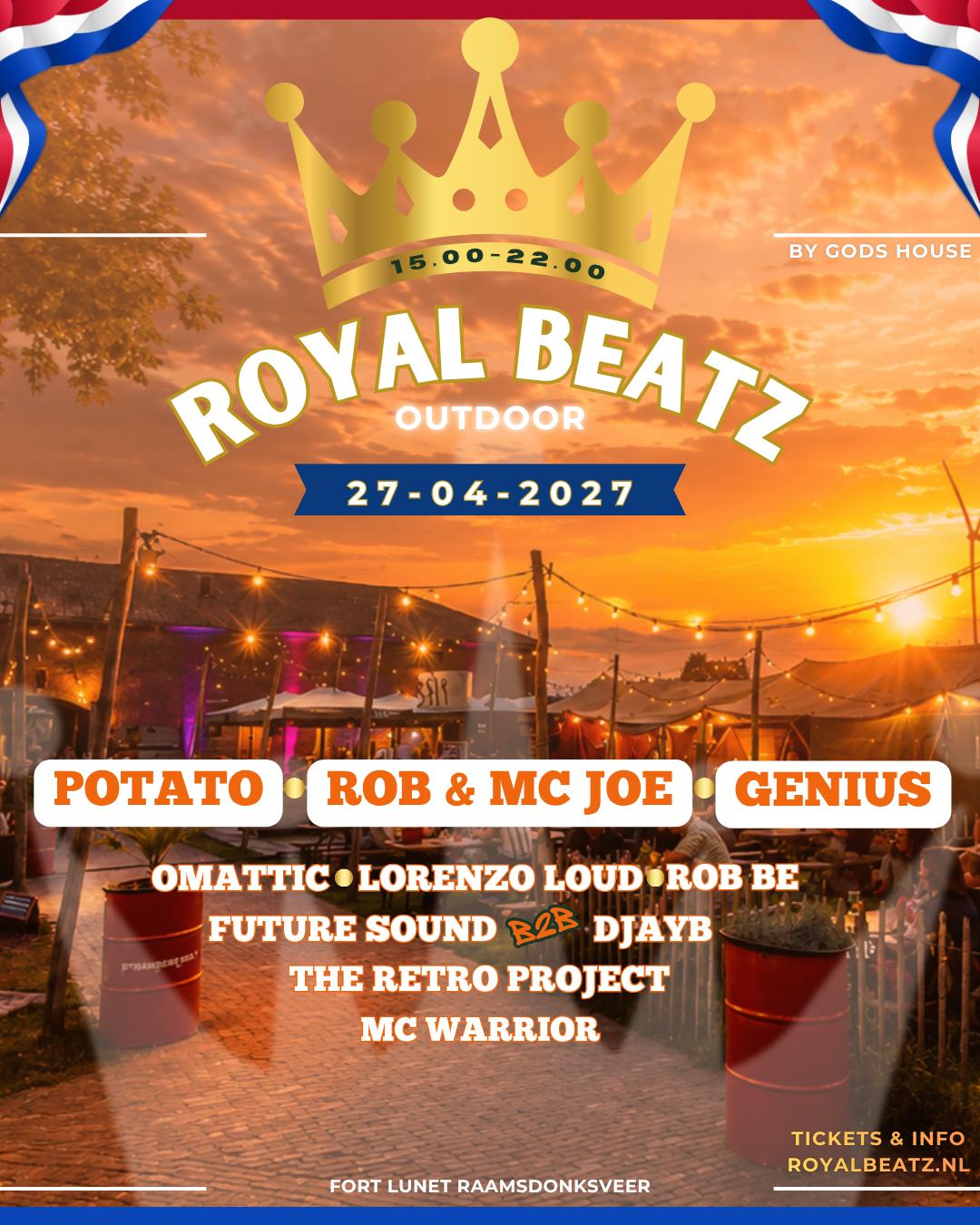 Officiële poster van Royal Beatz Outdoor 2027